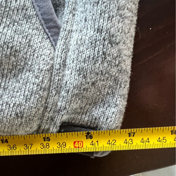 XS ll bean women sweater fleece pullover Heather grey - Picture 4 of 9